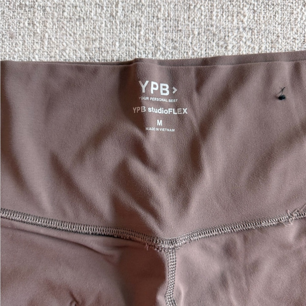 YPB StudioFLEX High-Waist Leggings in Brown